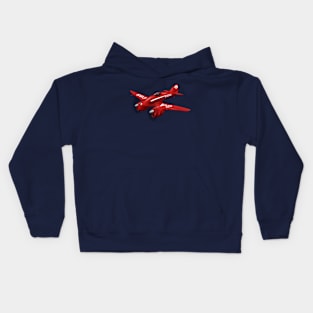 Comet Racer Aircraft Kids Hoodie